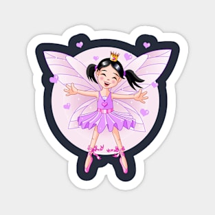 Happy Ballerina Sticker